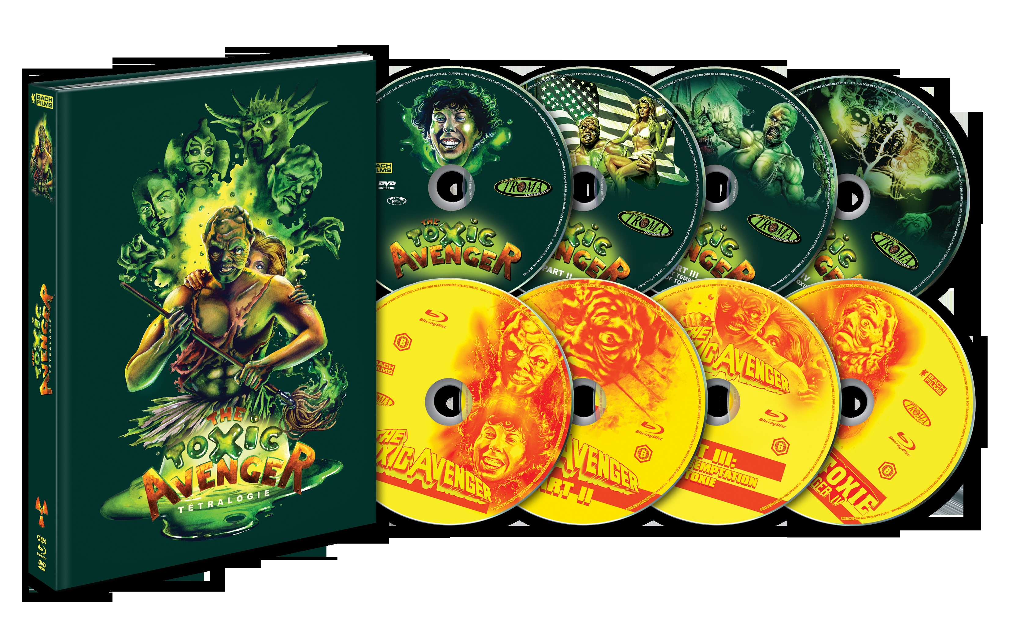 TOXIC AVENGERS QUADRILOGIE