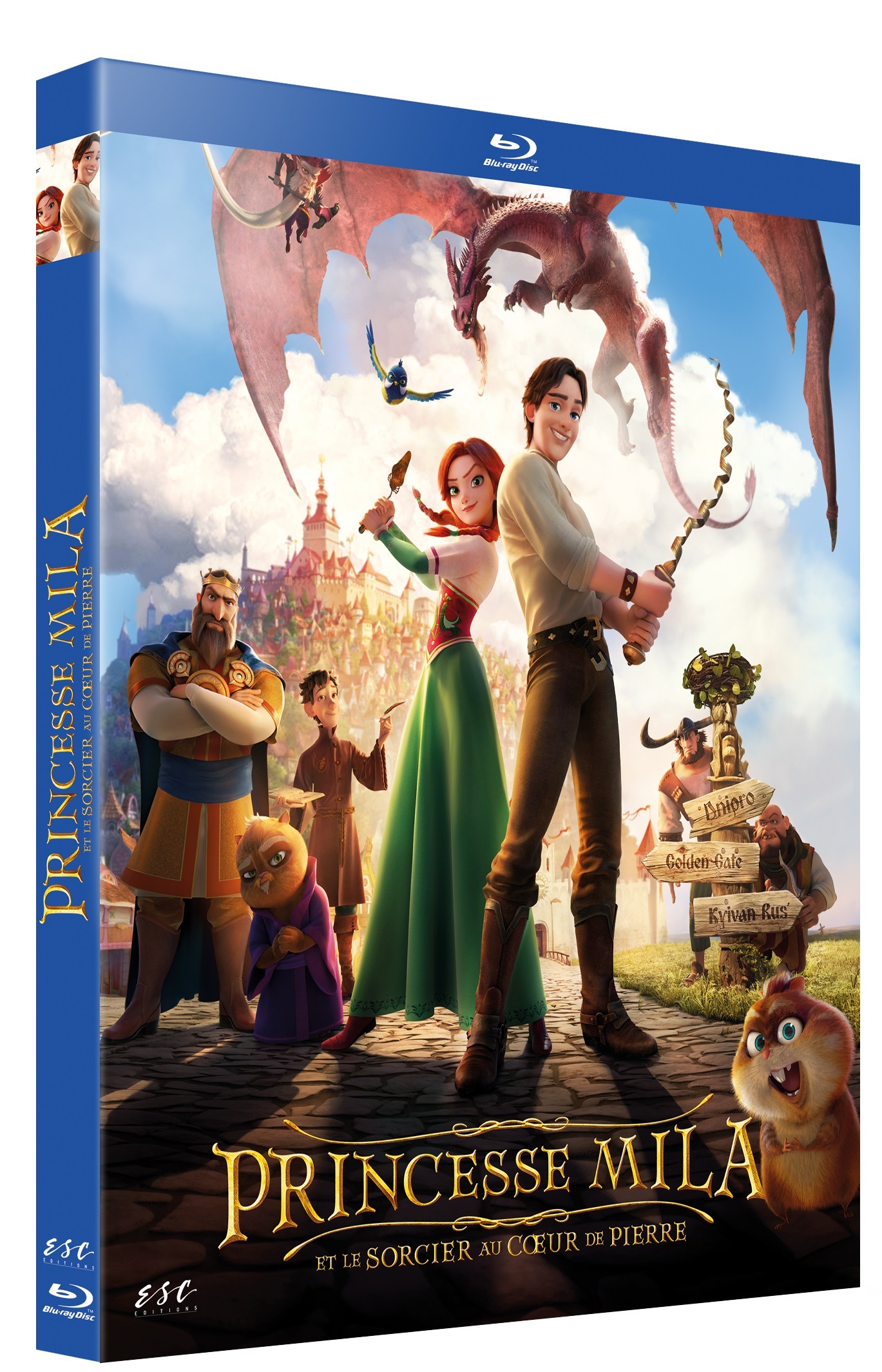 PRINCESSE MILA ET LE SORCIER AU C UR DE PIERRE - BRD