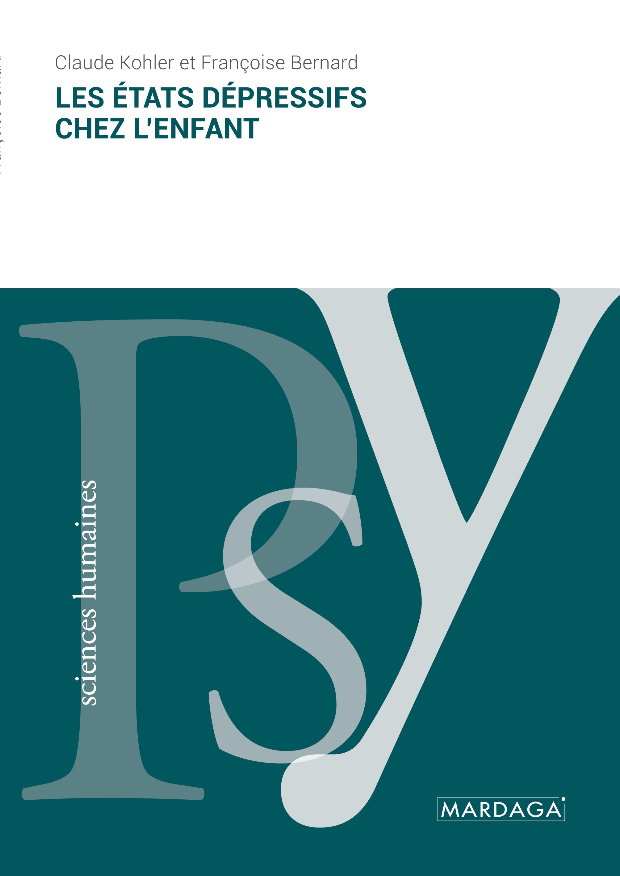 Les états dépressifs chez l'enfant