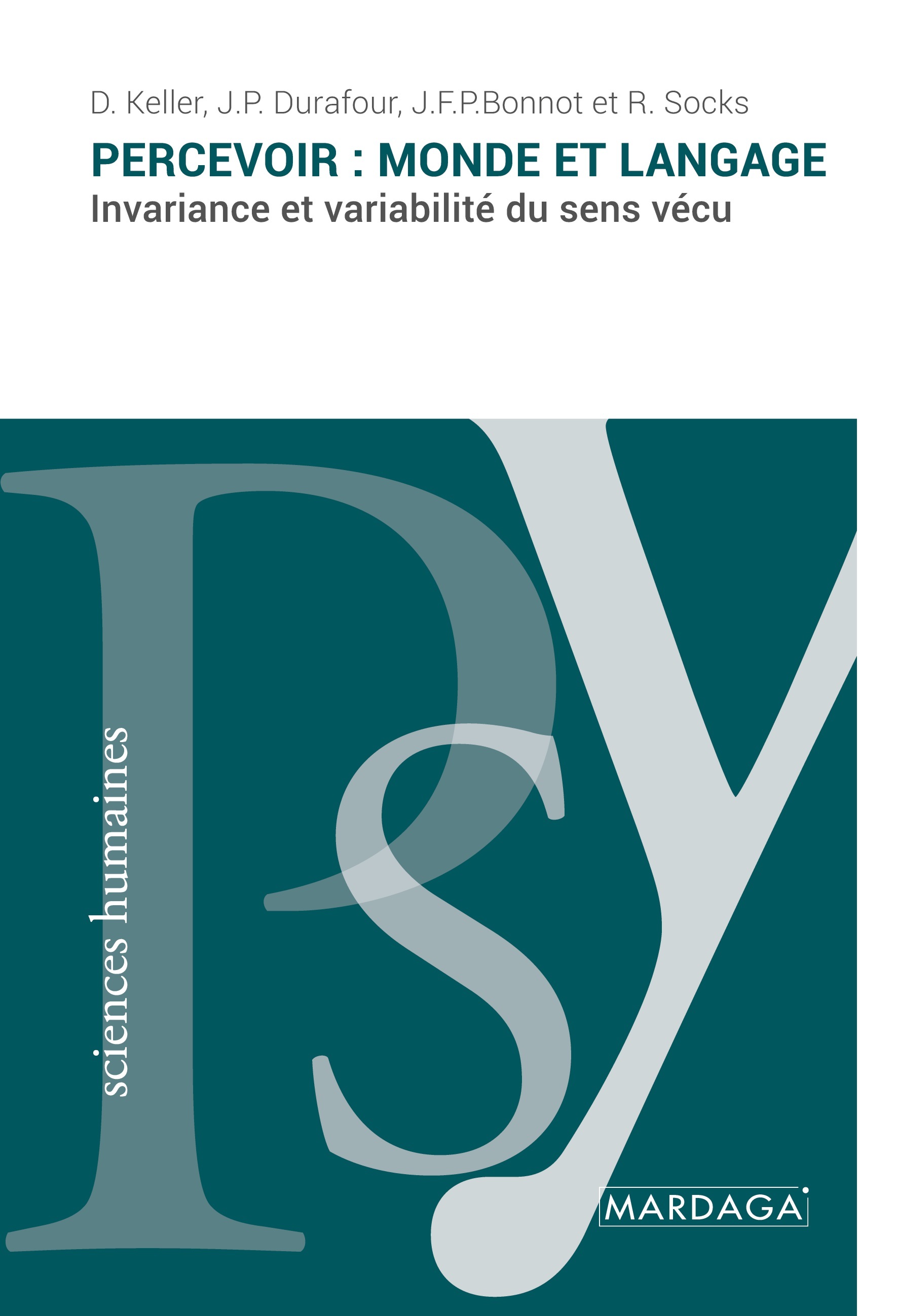 Percevoir : monde et langage