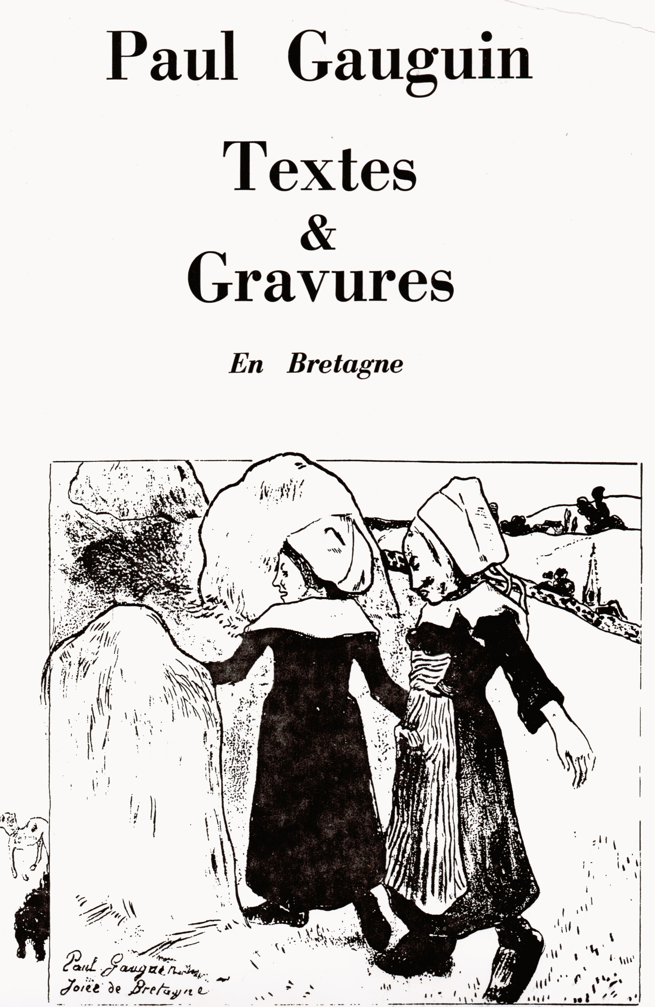 Textes et gravures en Bretagne