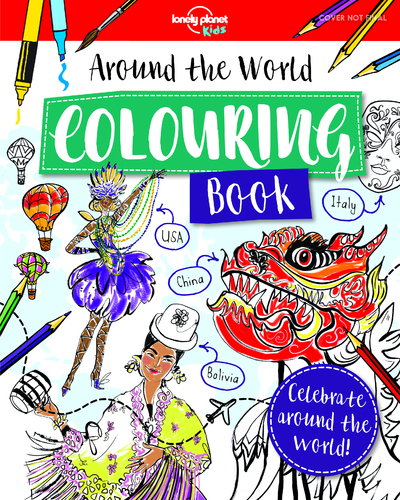 Around the World Colouring Book 1ed -anglais-