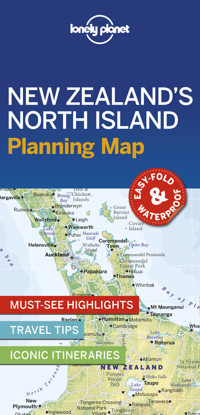 New Zealand's North Island Planning Map 1ed -anglais-