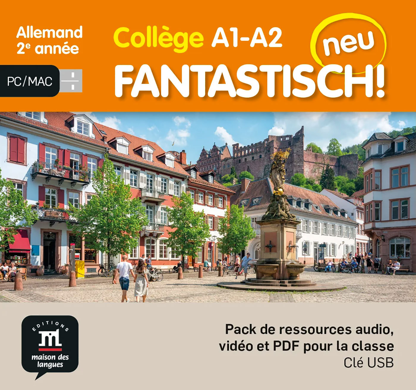 Fantastisch! Neu 2e année - Pack de ressource audio, vidéo et PDF pour la classe