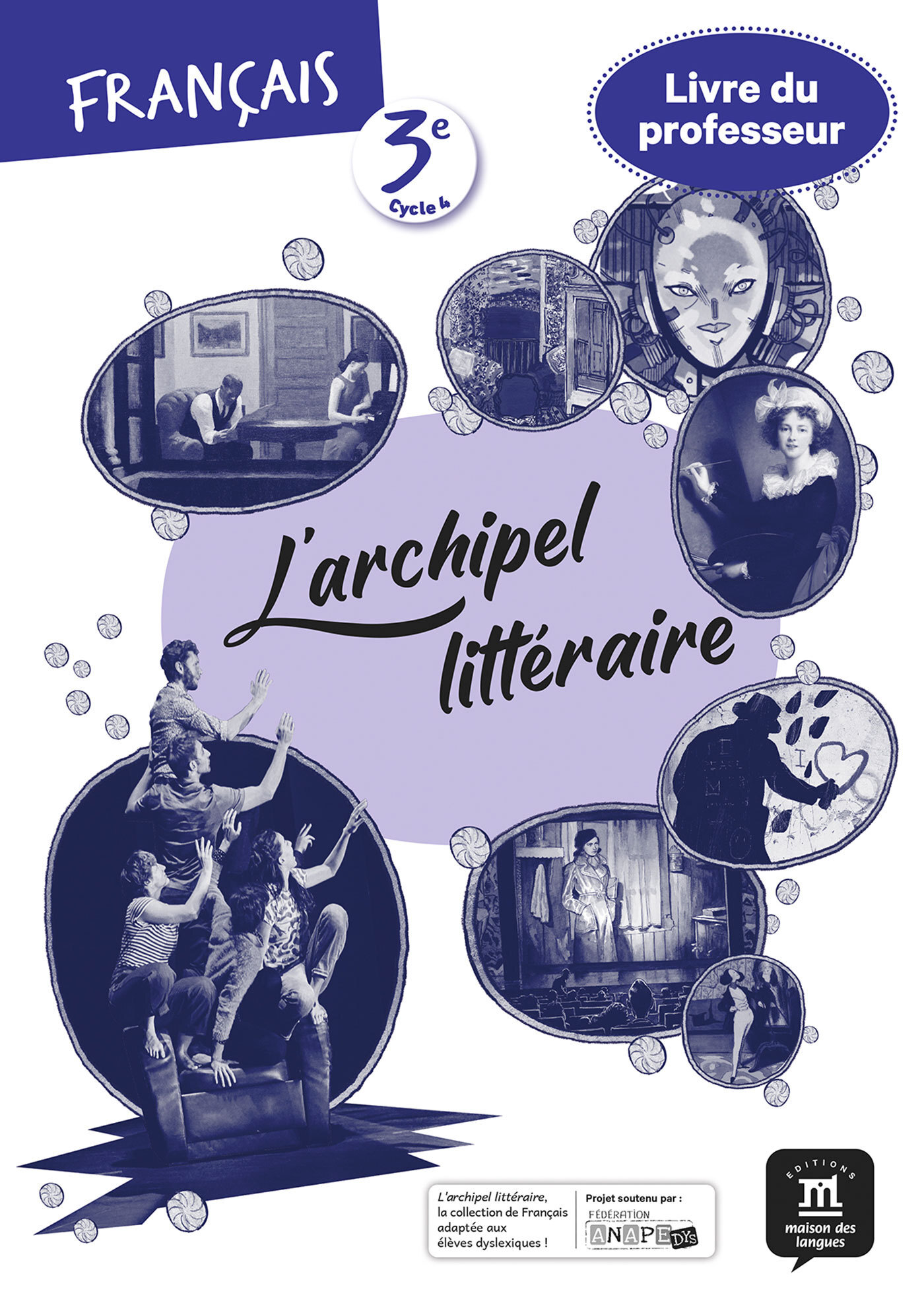 L'archipel littéraire 3e - Livre du professeur