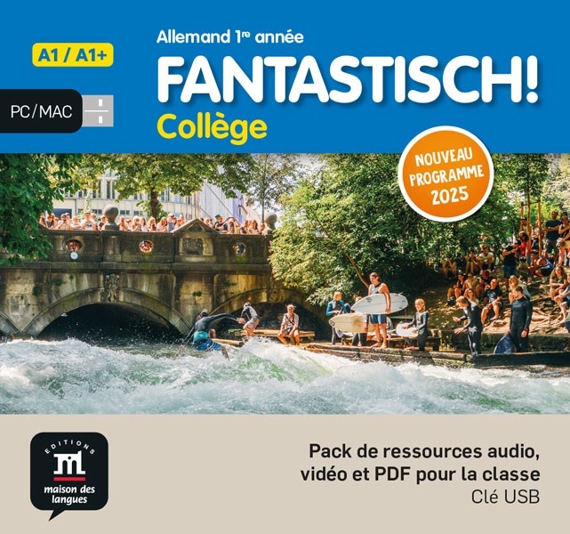 Fantastisch 1ere année Programme 2025 - Clé USB avec vidéos/audios