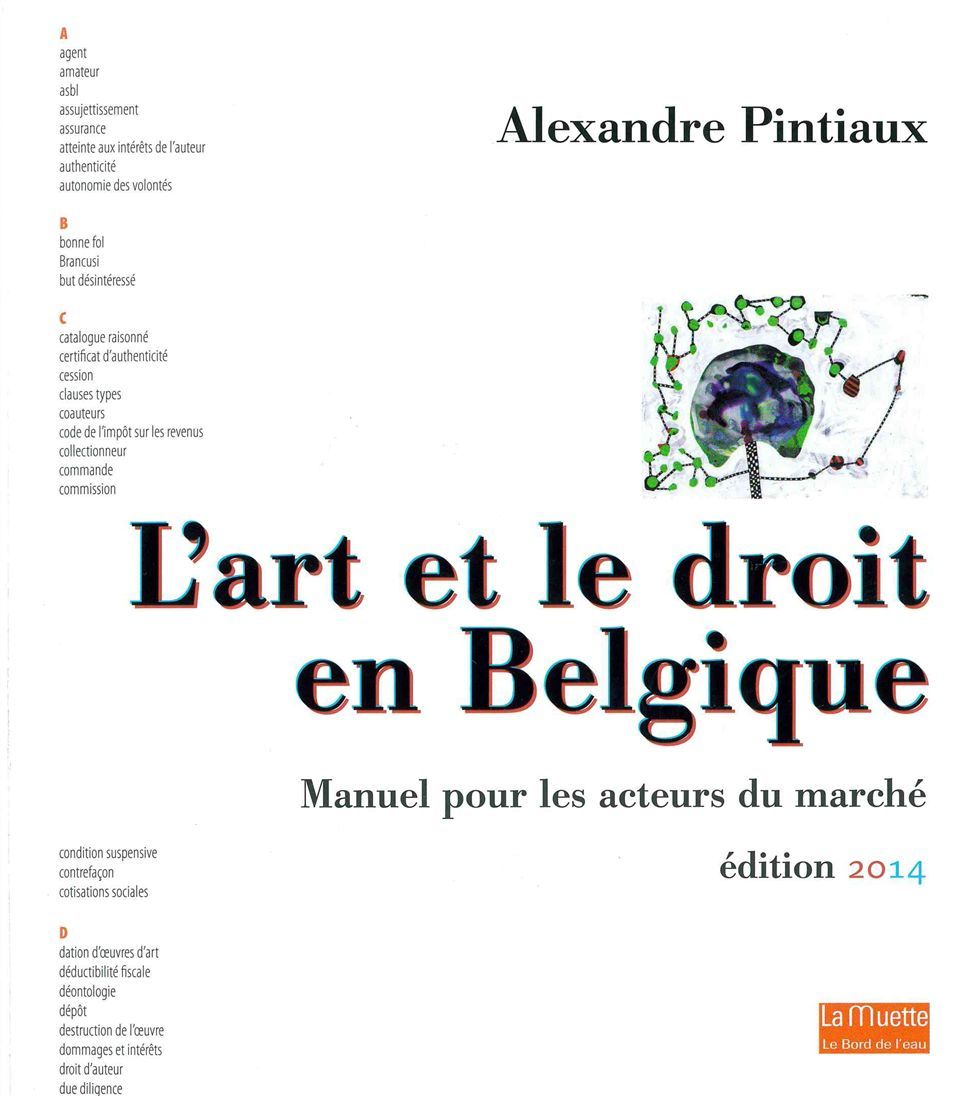 L' Art et le Droit en Belgique