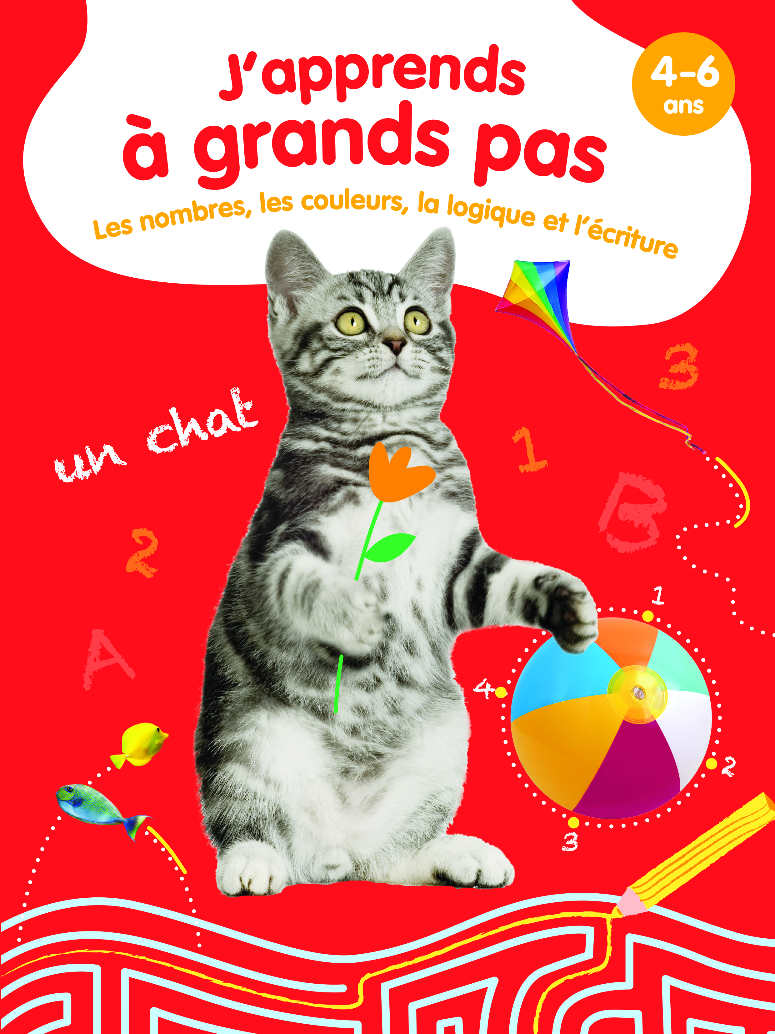 Les nombres, les couleurs, la logique et l'écriture - J'apprends à grands pas