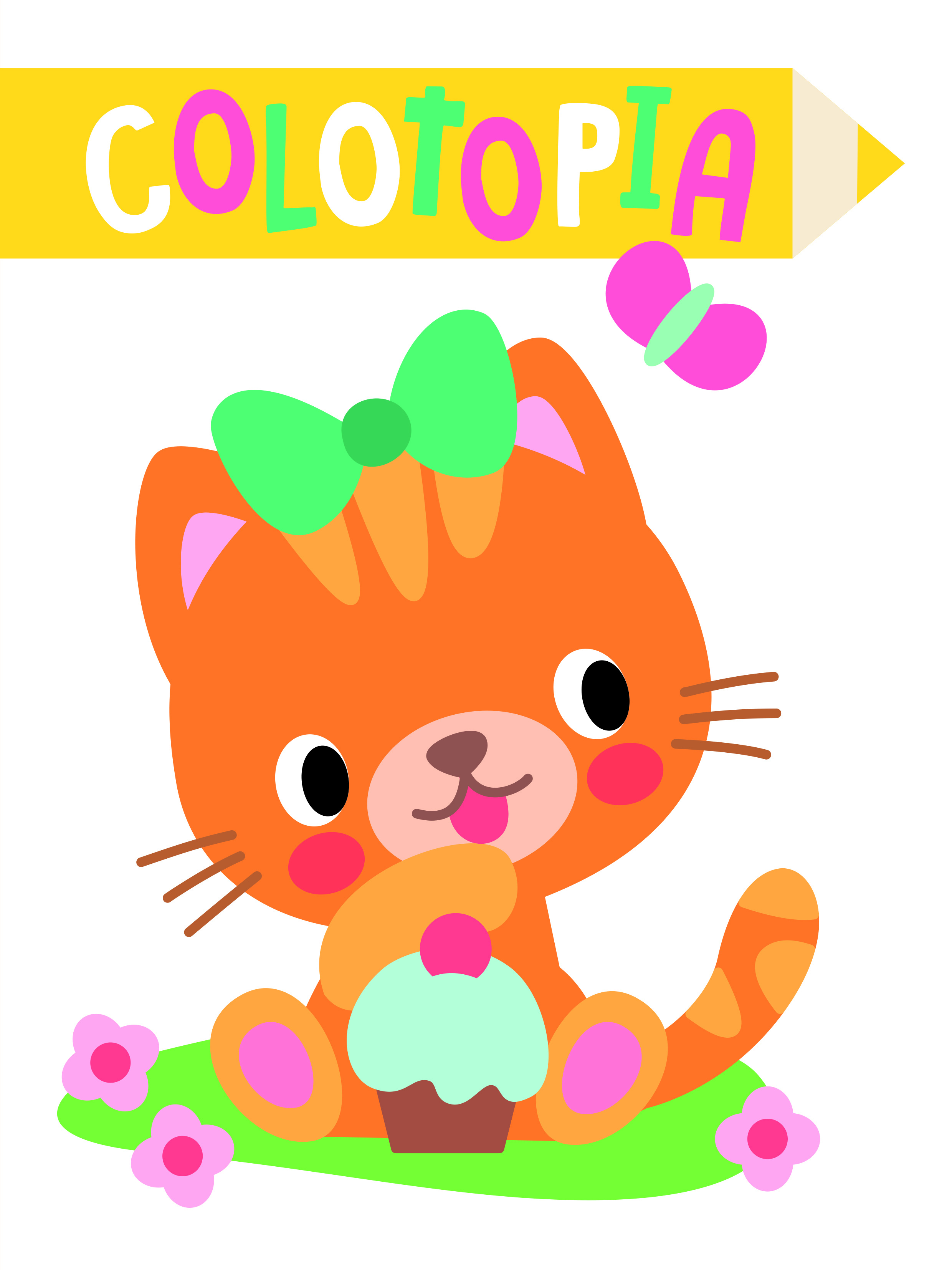 Chat Coloriage