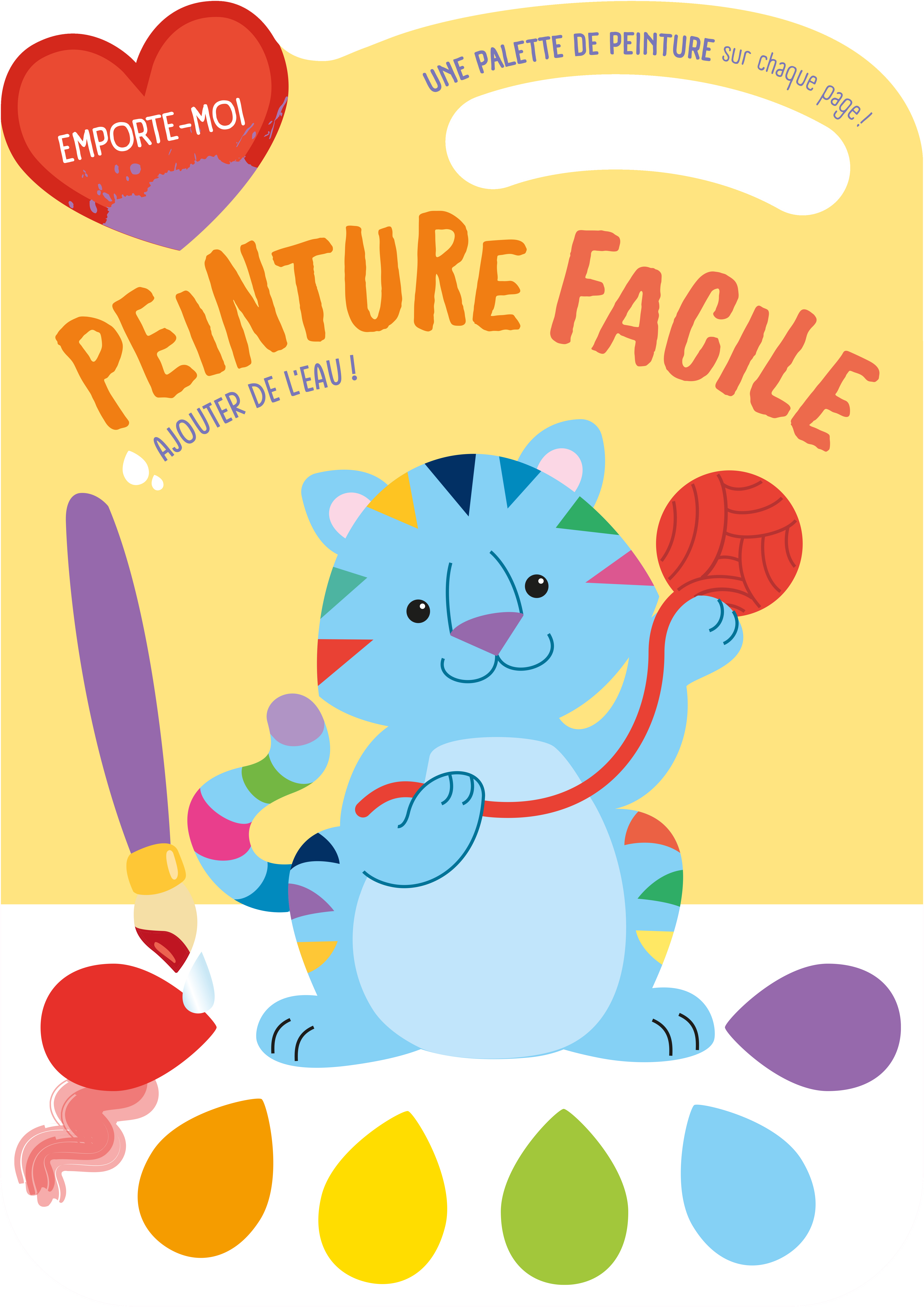 Peinture facile chat