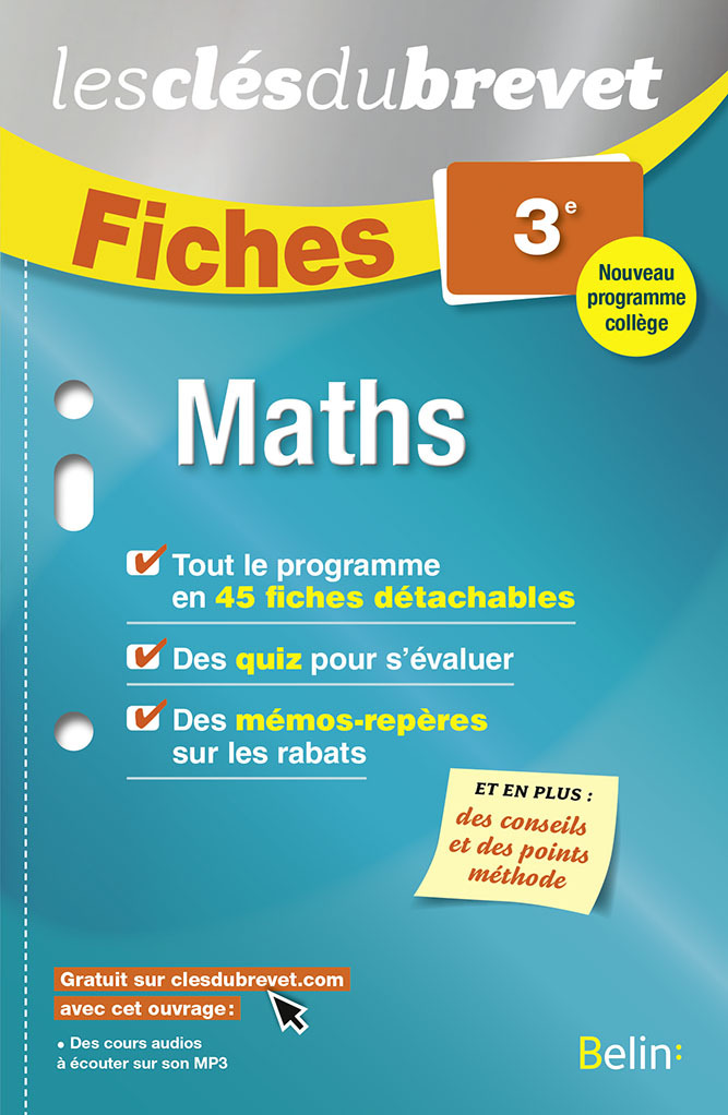 Fiches Mathématiques - 3ème