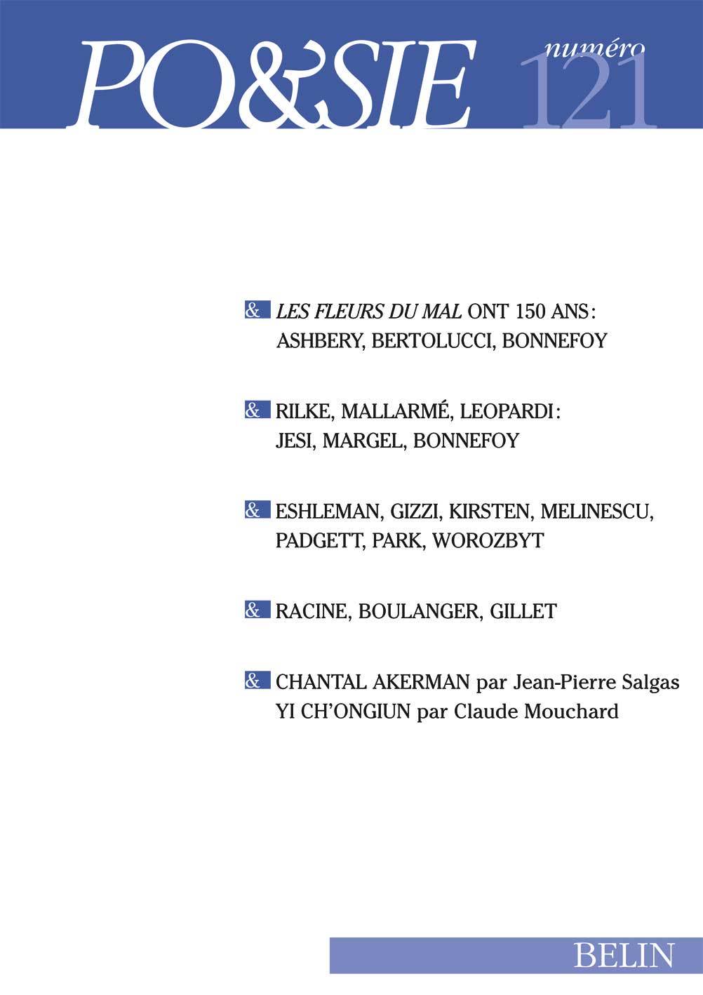 Poésie n°121