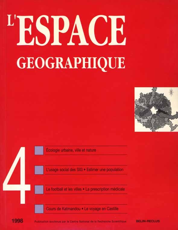 L'espace géographique - N°4