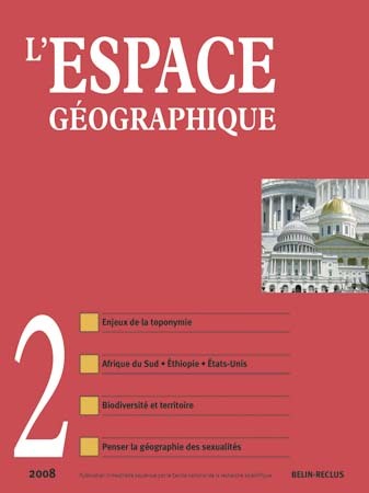 L'Espace Géographique N°2