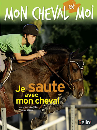 Je saute avec mon cheval