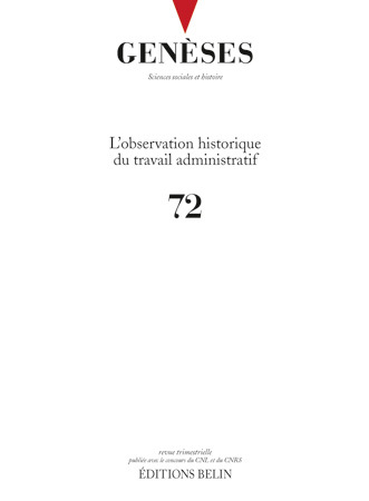 Genèses n°72