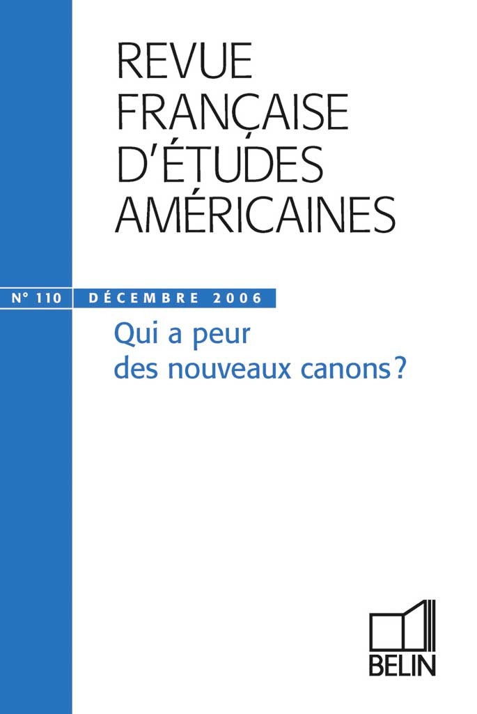 RFEA N°110 (2006-4)