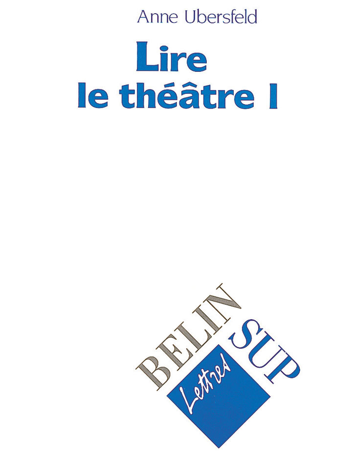 Lire le théâtre I