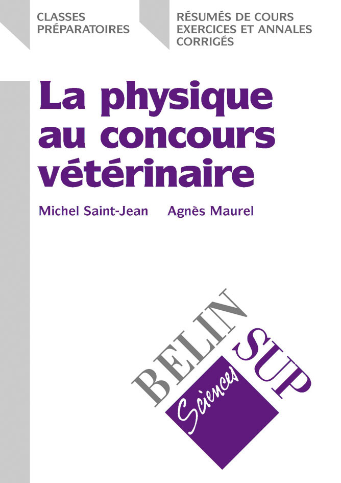 La physique au concours vétérinaire