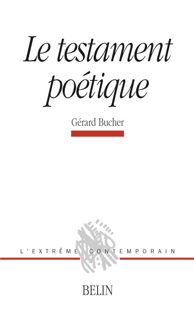 Le testament poétique