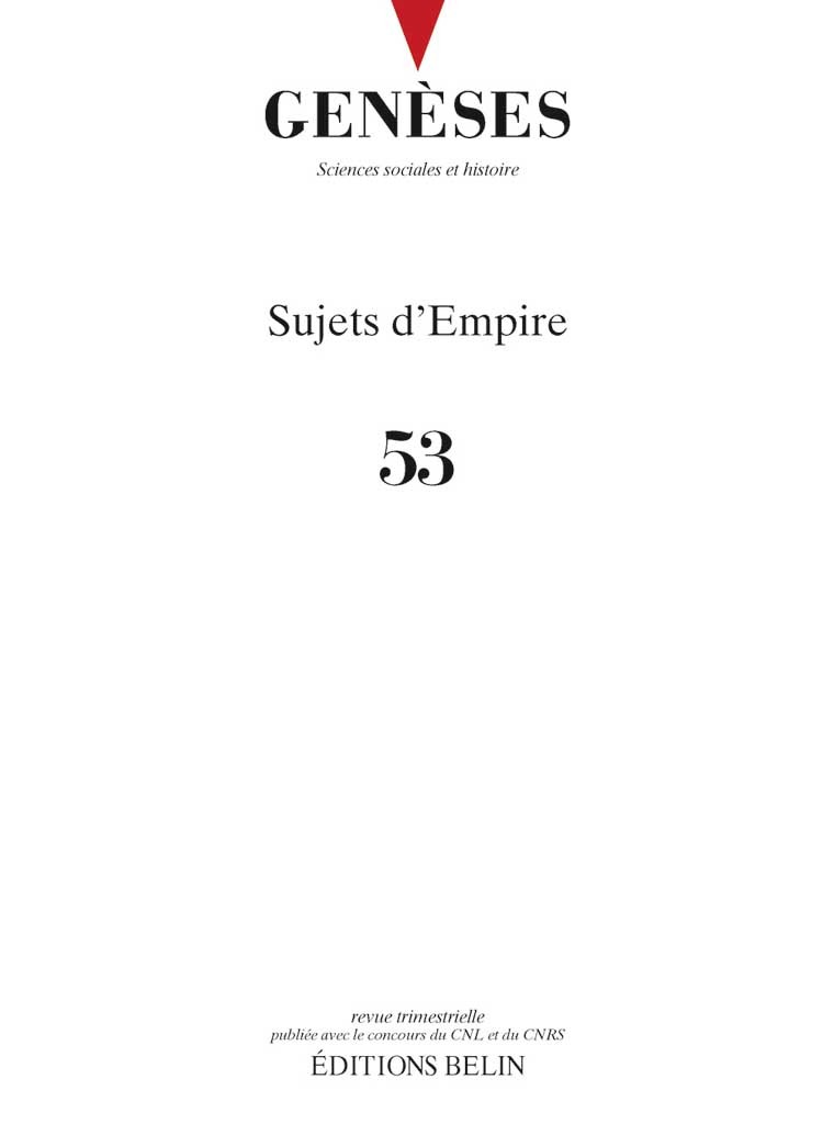 Genèses n°53