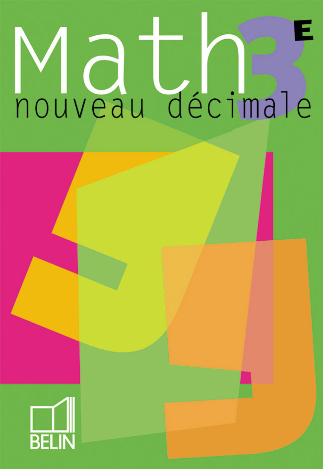 Nouveau Décimale. Math 3e