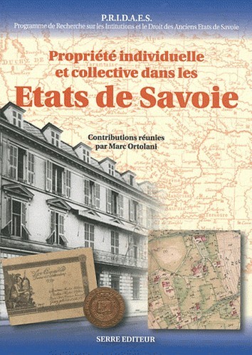 Propriete individuelle et collective dans les etats de savoie