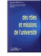 DES ROLES ET MISSIONS DE L'UNIVERSITE