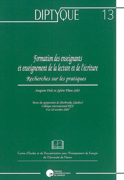 FORMATION DES ENSEIGNANTS ET ENSEIGNEMENT DE LA LECTURE ET DE L ECRITURE