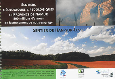 SENTIERS GEOLOGIQUES ET PEDOLOGIQUES. HAN-SUR-LESSE : SENTIER DE HAN-SUR-LESSE. SENTIERS GEOLOGIQUES