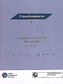 RESISTANCES AU SUJET -- RESISTANCES DU SUJET