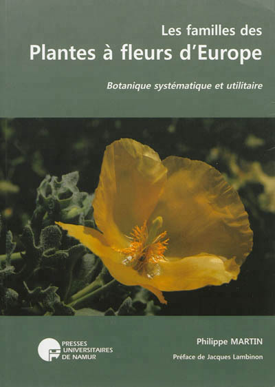 LES FAMILLES DES PLANTES A FLEURS D'EUROPE
