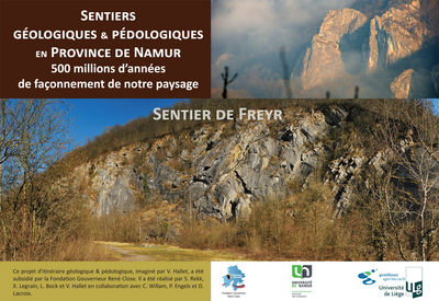 SENTIERS GEOLOGIQUES ET PEDOLOGIQUES. FREYR : SENTIER DE FREYR. SENTIERS GEOLOGIQUES ET PEDOLOGIQUES