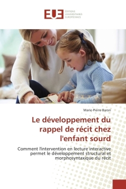 Le développement du rappel de récit chez lenfant sourd