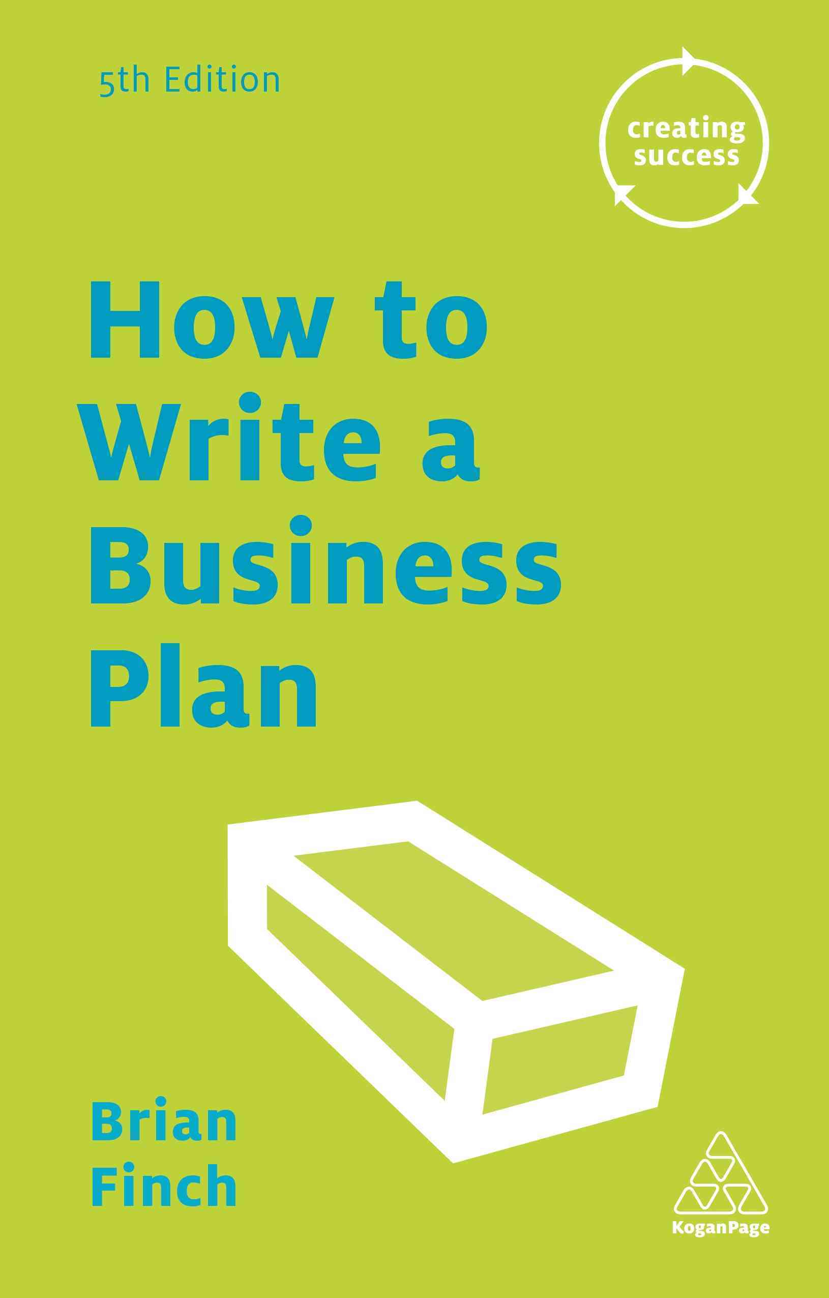 How To Write a Business Plan