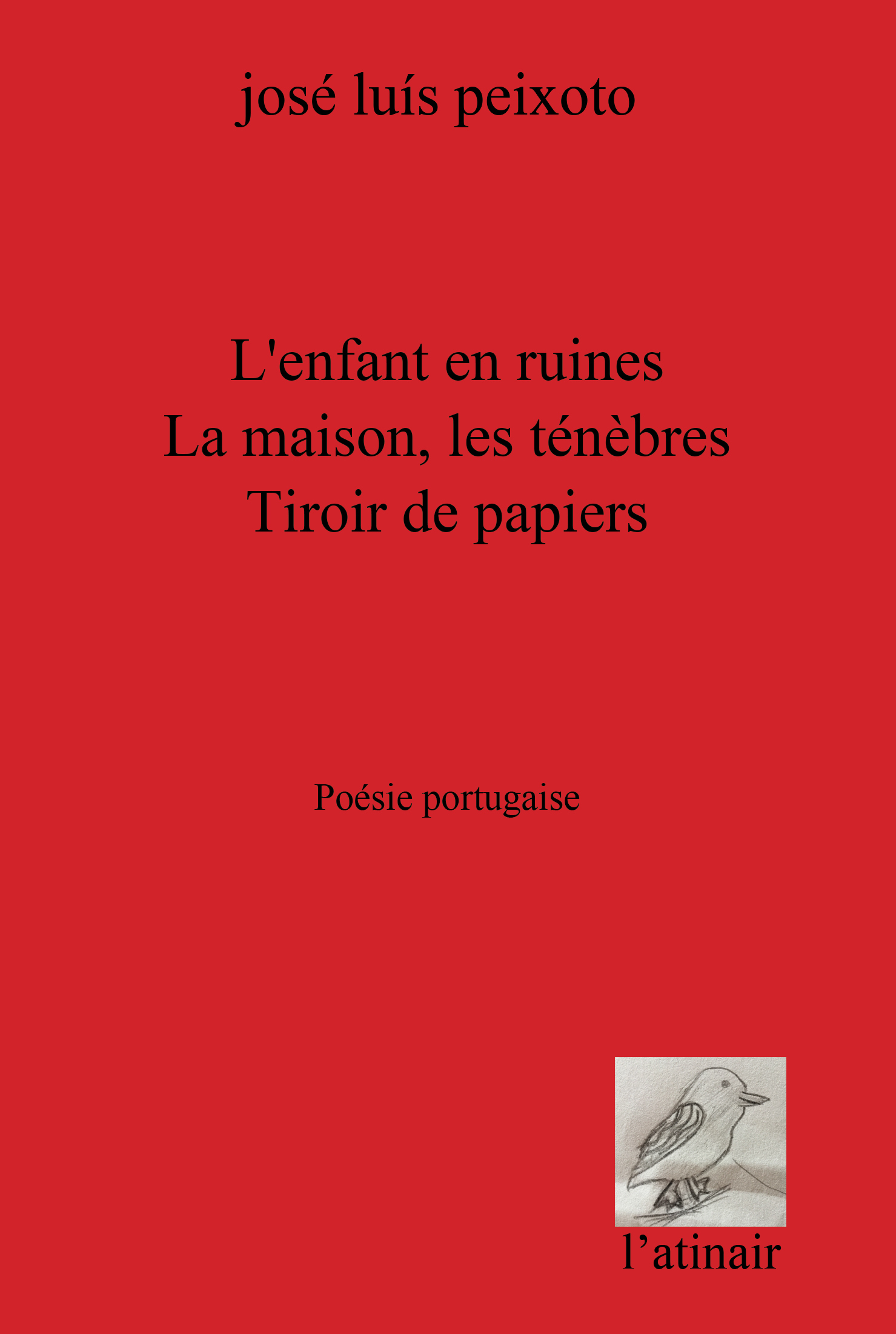 L'enfant en ruines - La maison, les ténèbres   Tiroir de papiers