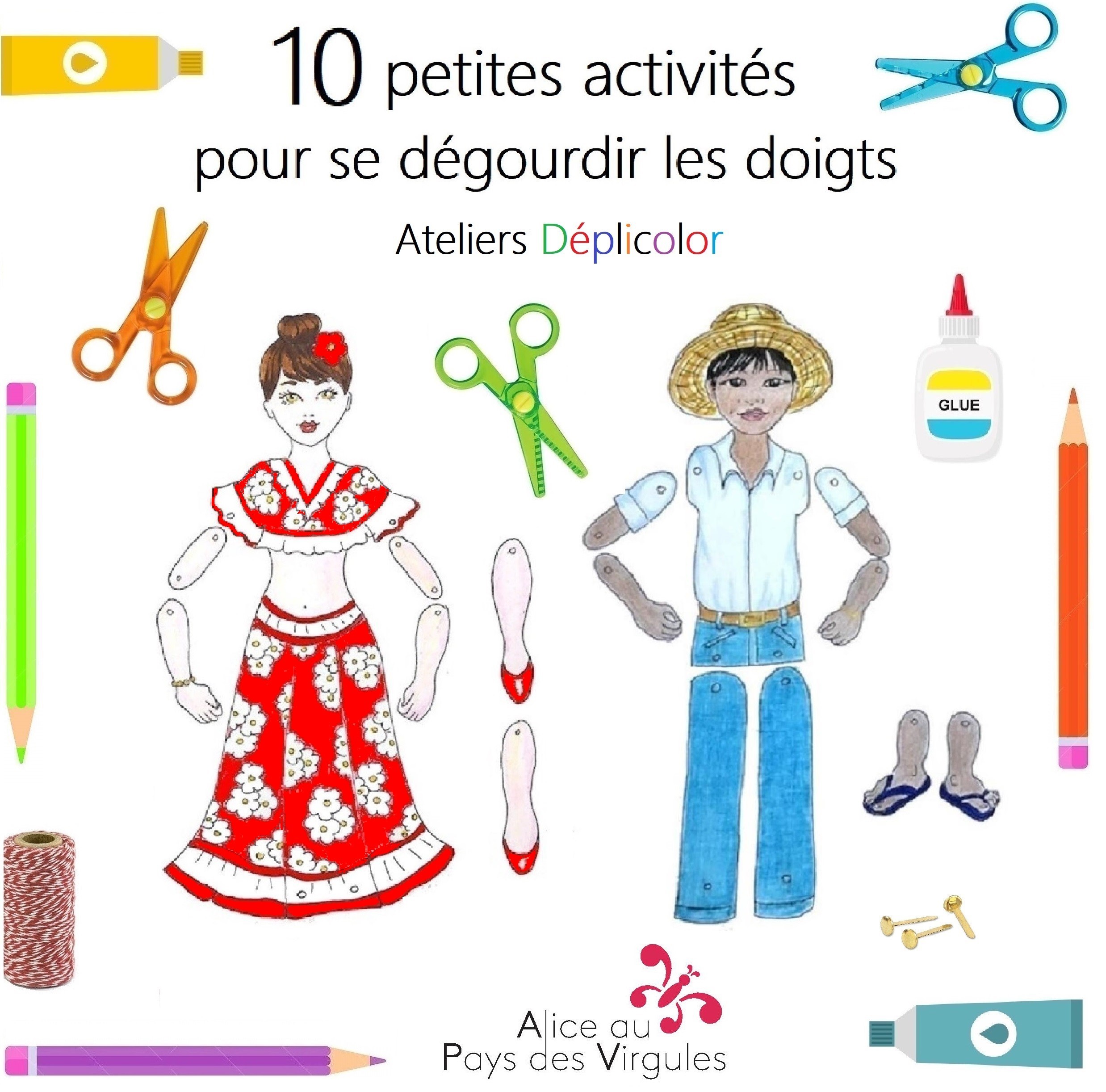 10 Petites activités pour se dégourdir les doigts