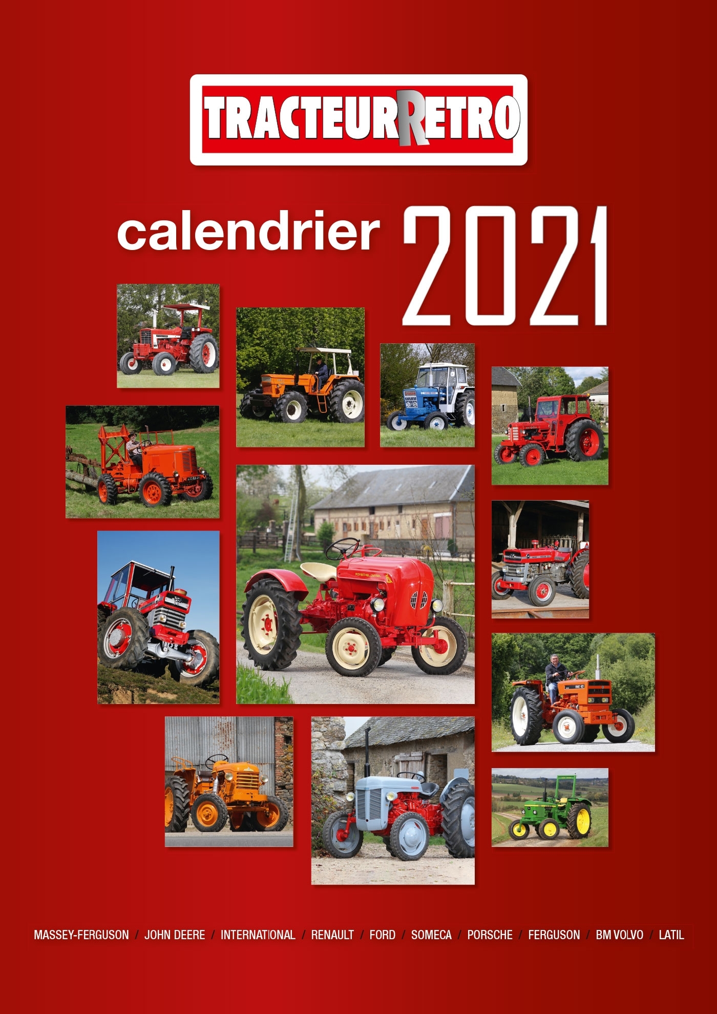 Calendrier Tracteur Rétro