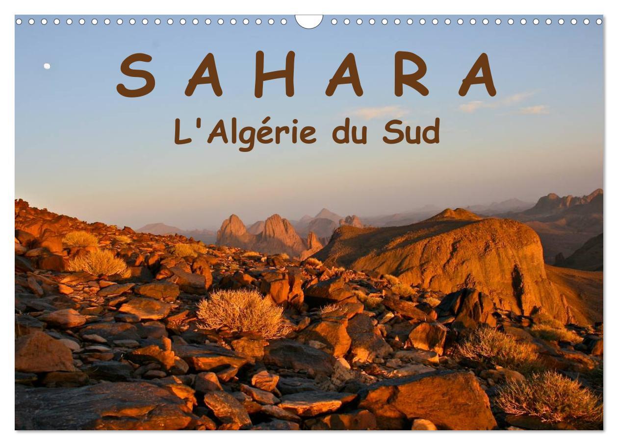 LE SAHARA L'Algérie du Sud (Calendrier mural 2026 DIN A3 vertical), CALVENDO calendrier mensuel
