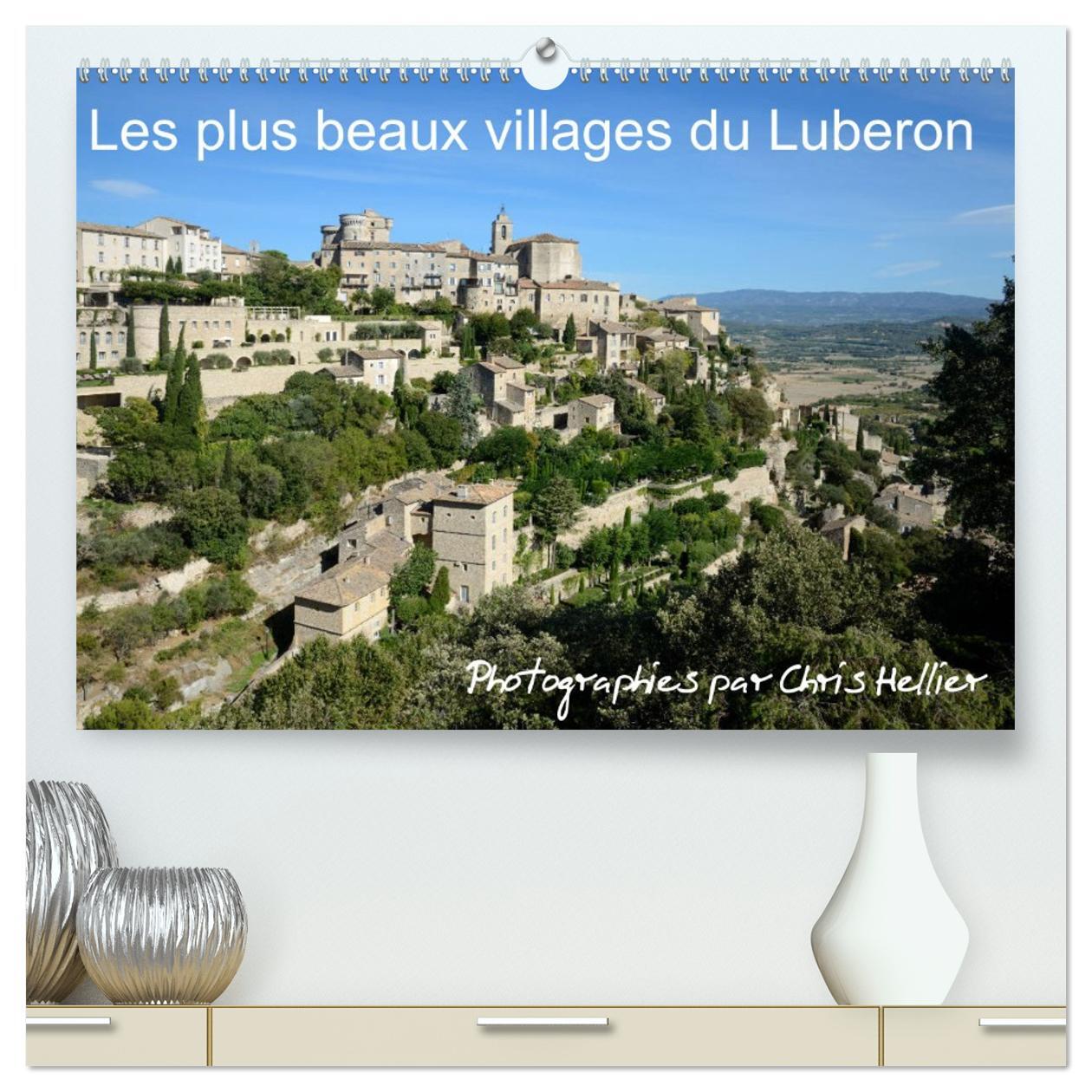 Les plus beaux villages du Luberon  (Calendrier mural 2026 DIN A2 vertical) calendrier de bureau