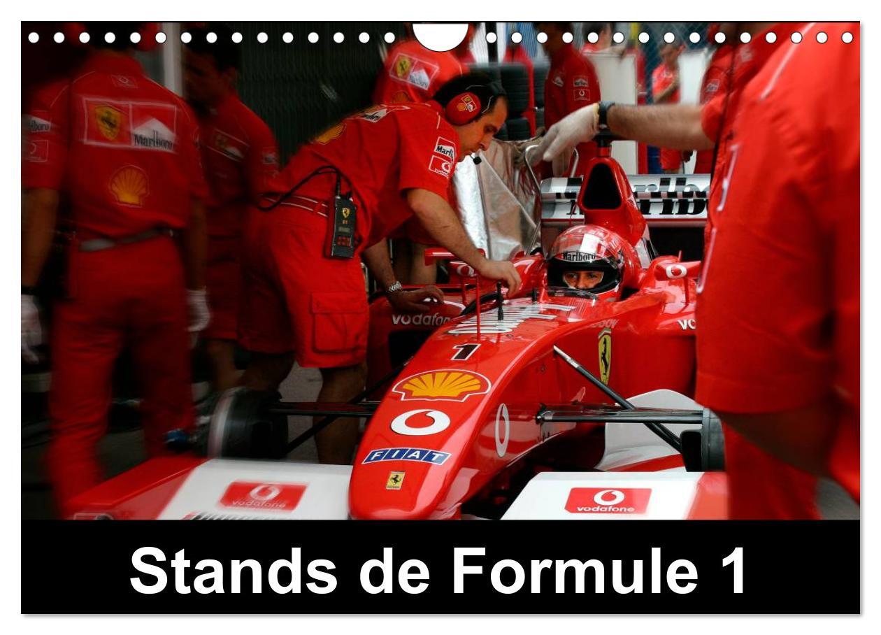 Stands de Formule 1 (Calendrier mural 2026 DIN A4 vertical), CALVENDO calendrier mensuel