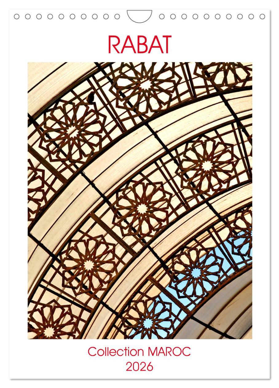 Collection MAROC RABAT (Calendrier mural 2026 DIN A4 horizontal), CALVENDO calendrier mensuel