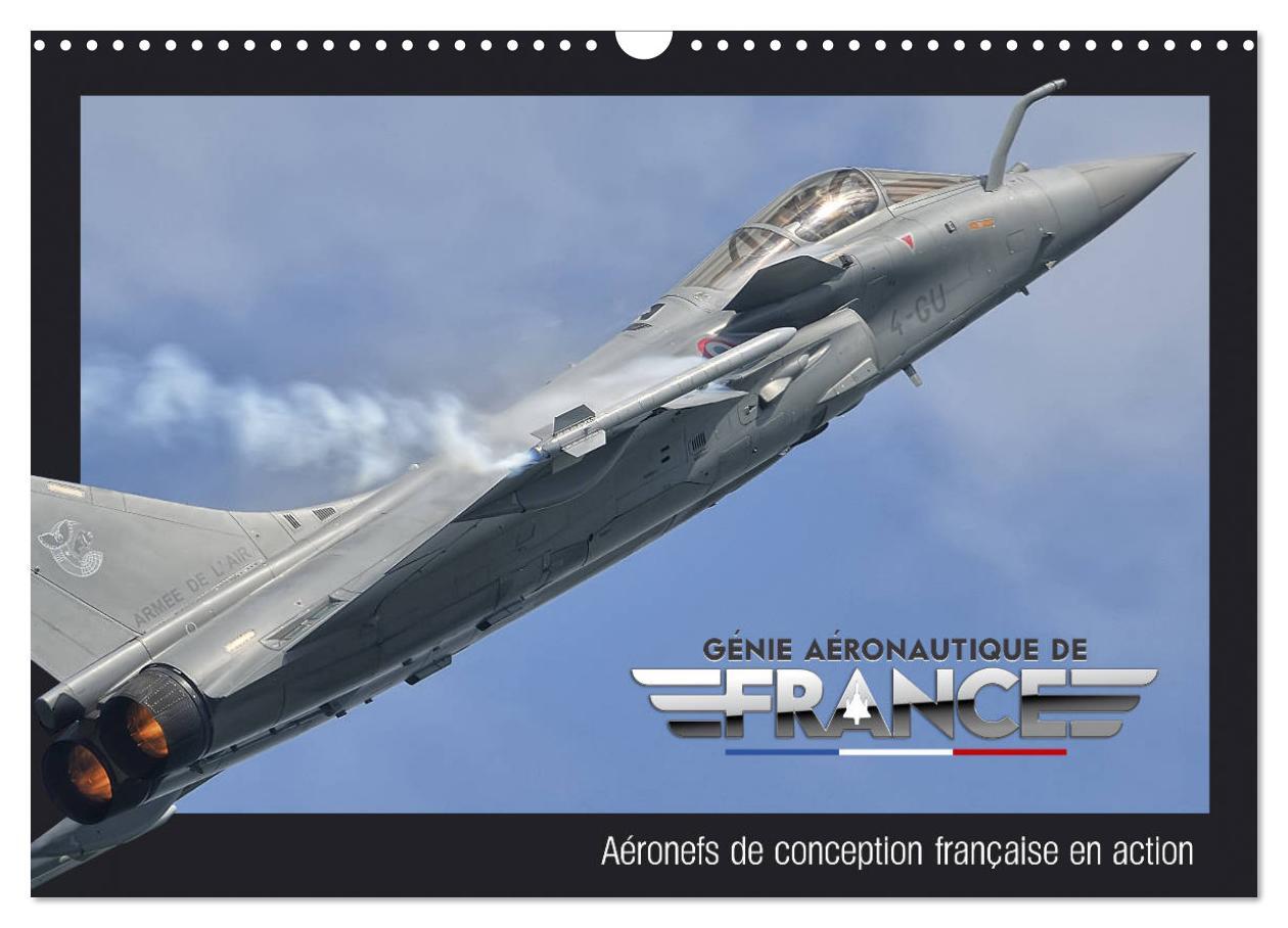 Génie aéronautique de France (Calendrier mural 2026 DIN A3 vertical), CALVENDO calendrier mensuel