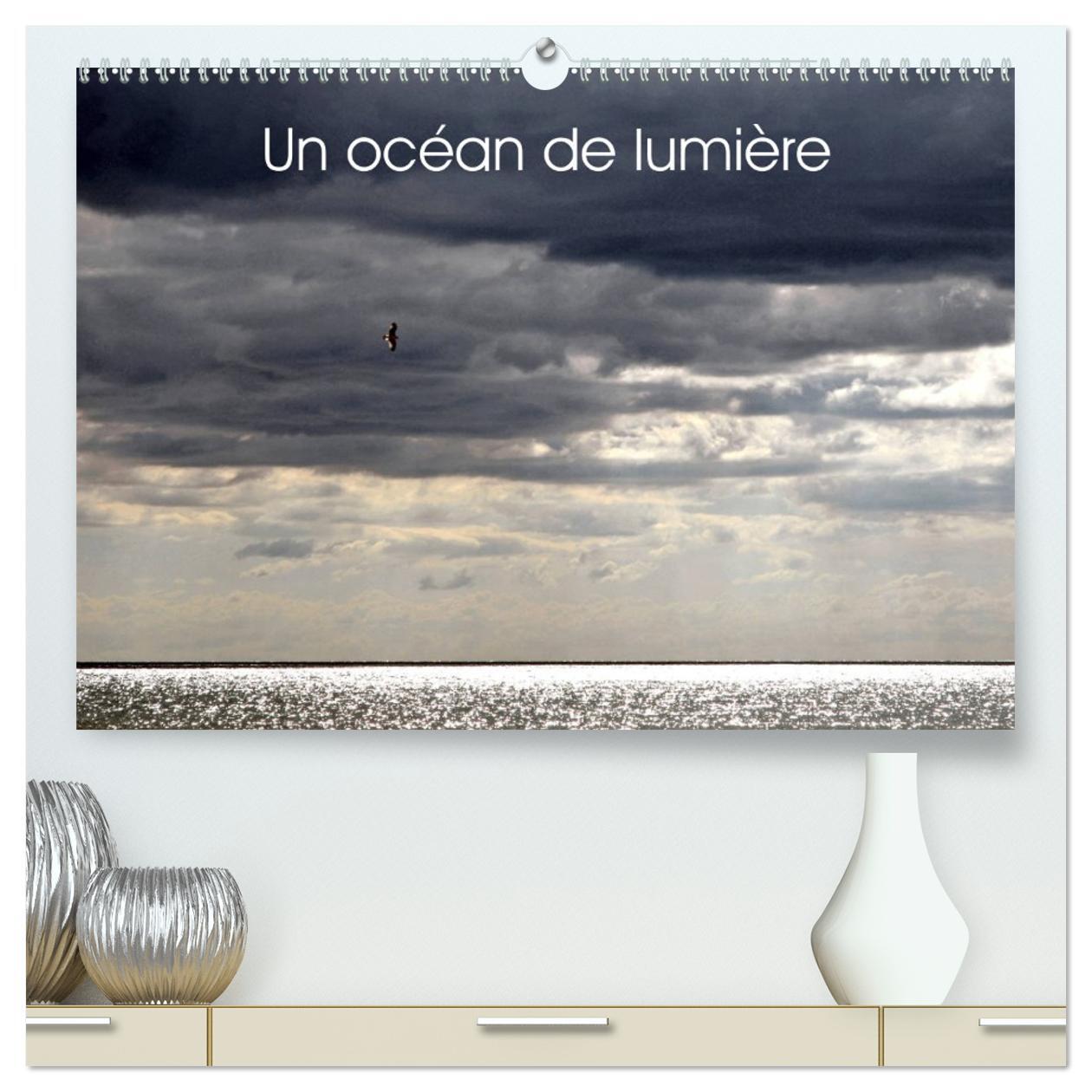 Un océan de lumière  (Calendrier mural 2026 DIN A2 vertical) calendrier de bureau