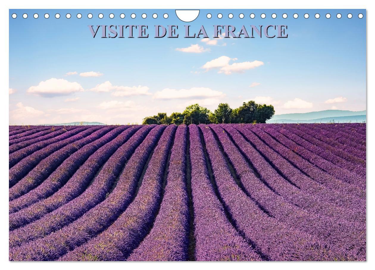 Visite de la France (Calendrier mural 2026 DIN A4 vertical), CALVENDO calendrier mensuel