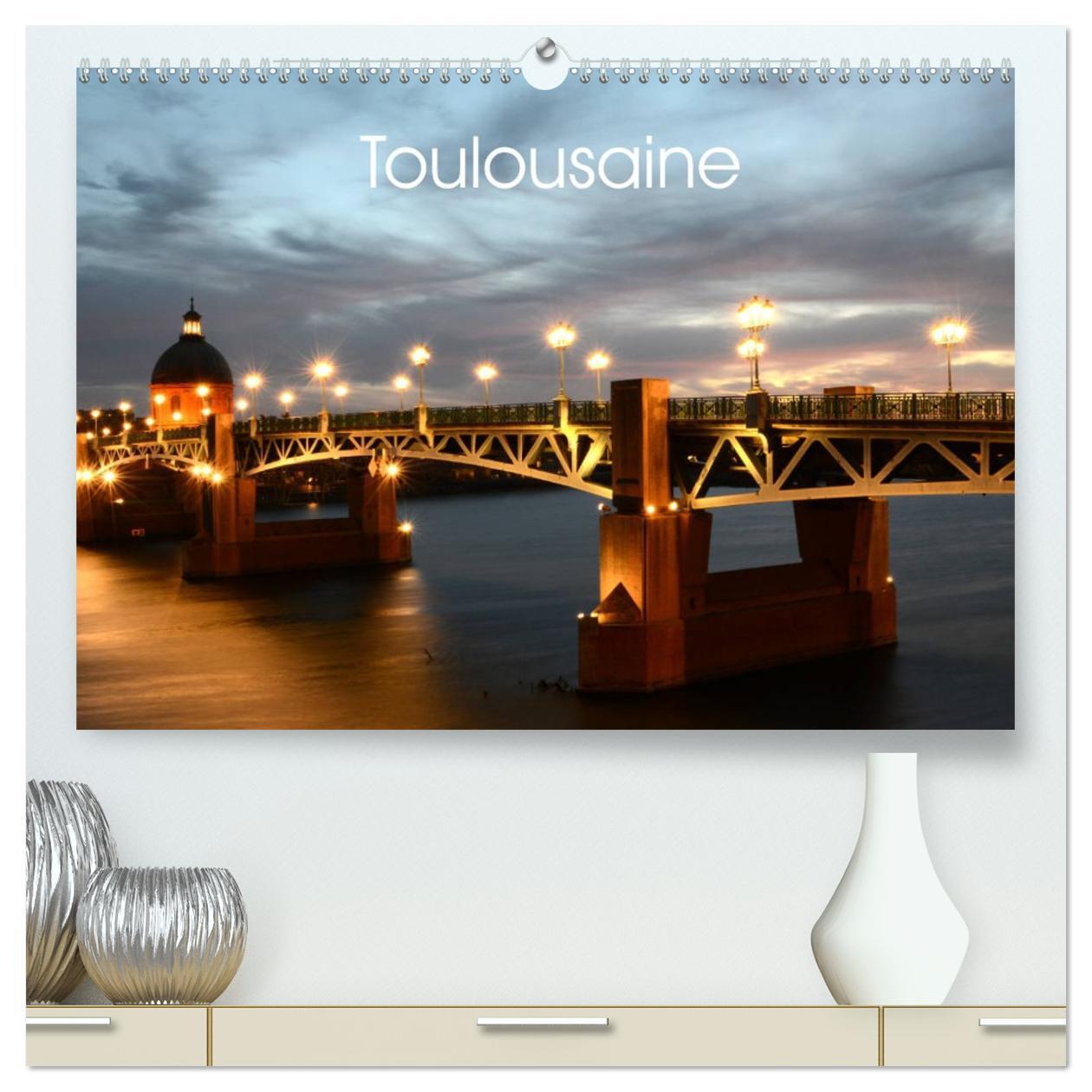 Toulousaine  (Calendrier mural 2026 DIN A2 vertical) calendrier de bureau