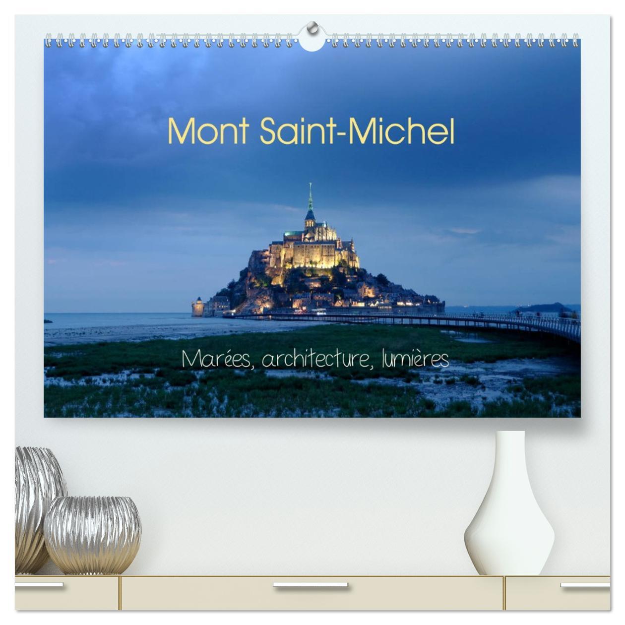 Mont Saint-Michel  (Calendrier mural 2026 DIN A2 vertical) calendrier de bureau