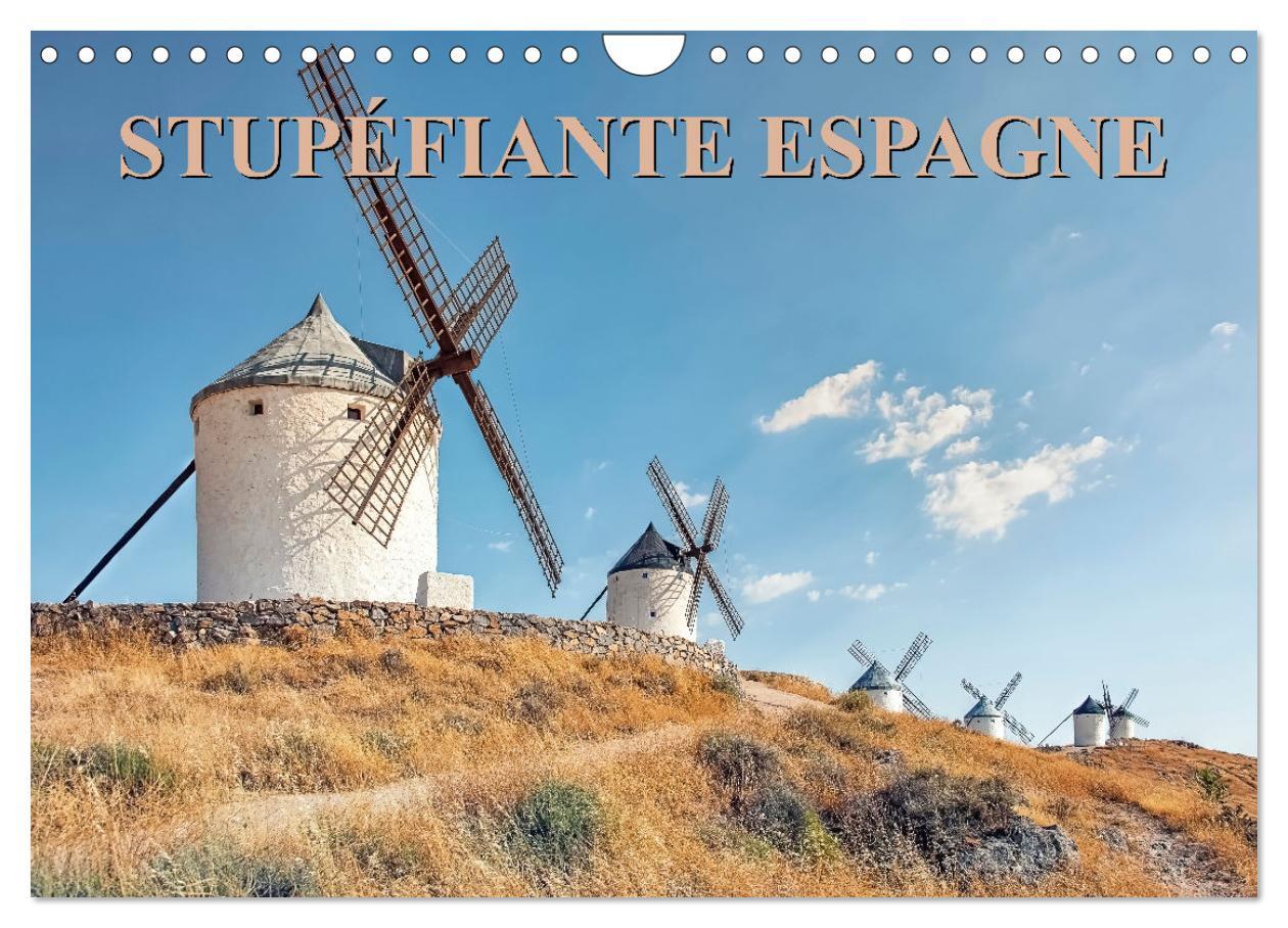 Stupéfiante Espagne (Calendrier mural 2026 DIN A4 vertical), CALVENDO calendrier mensuel