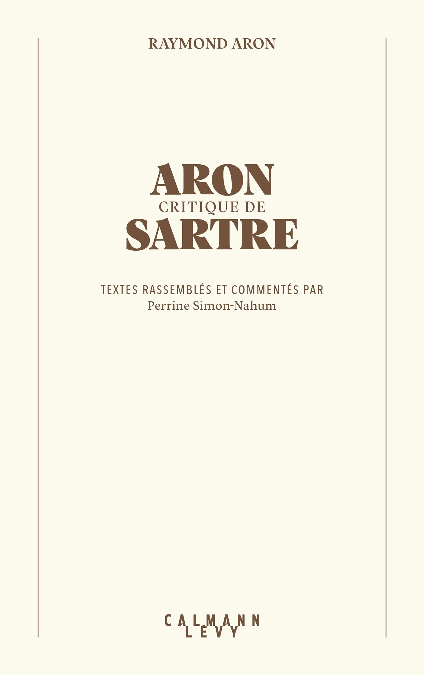 Aron critique de Sartre