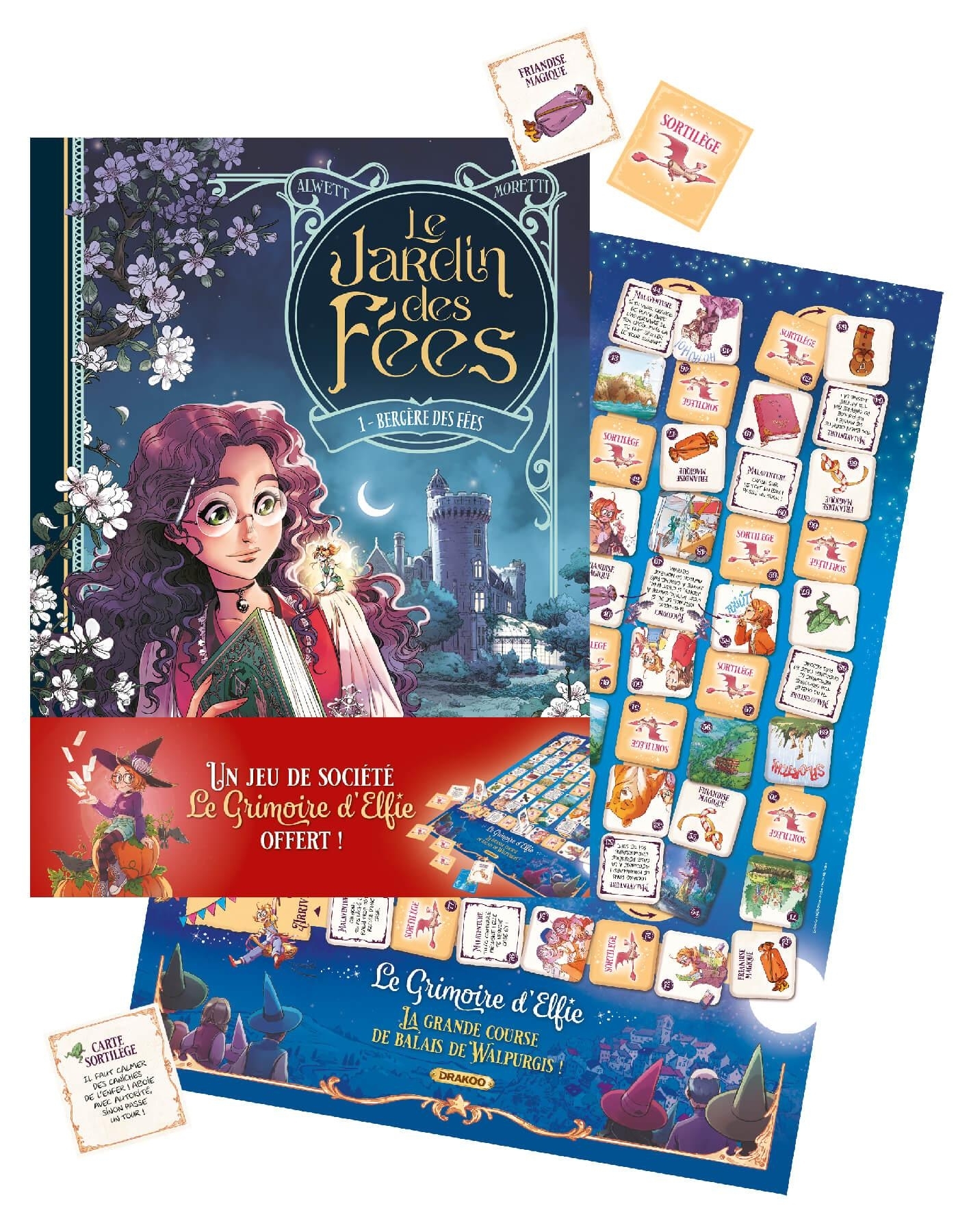 Le Jardin des fées  - vol. 01 + jeu de société offert - édition limitée